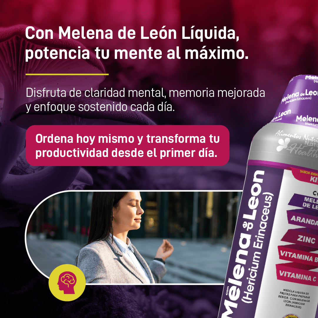 Melena de león líquida